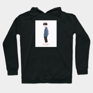 Blue Sweater Boy Hoodie